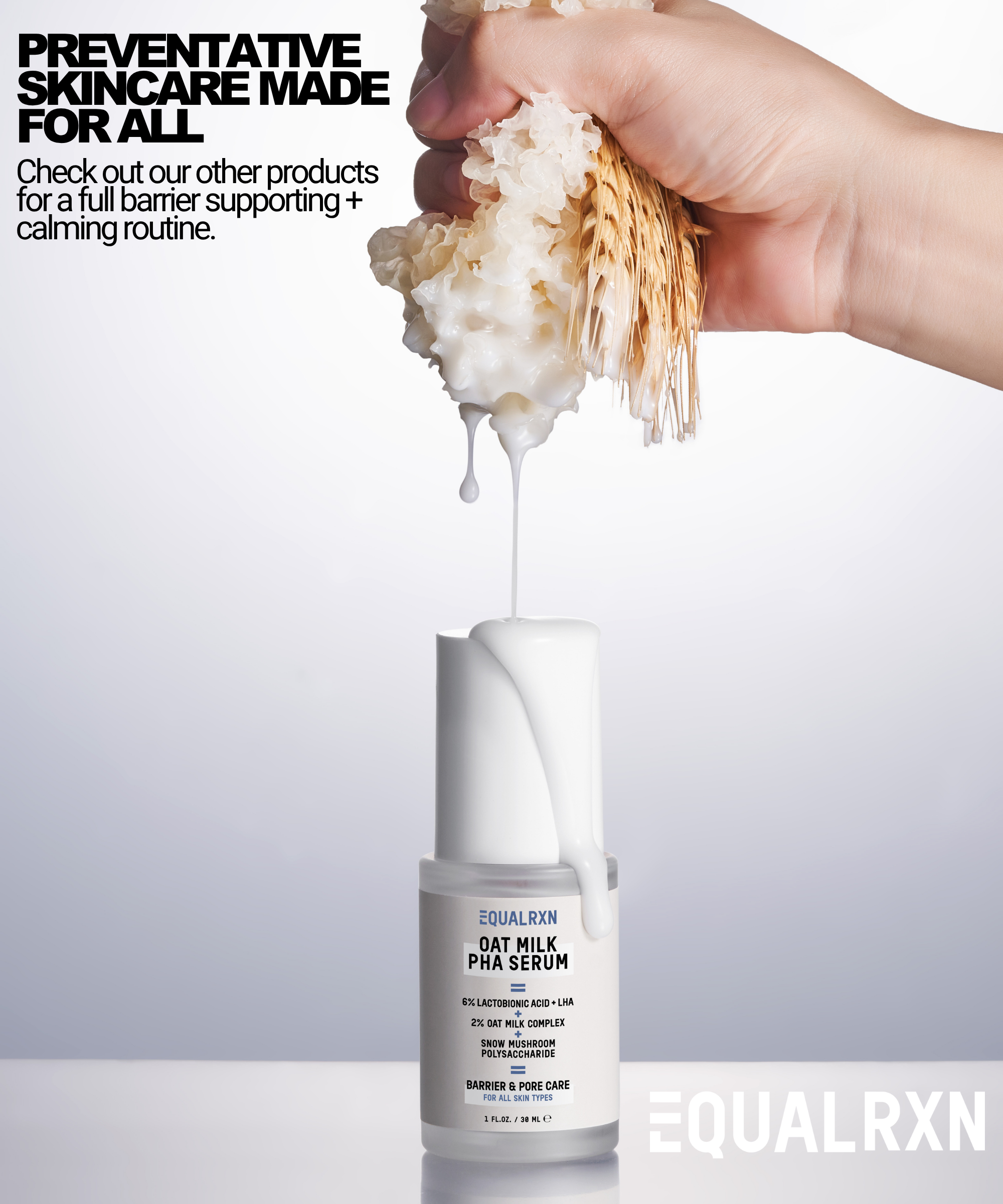 Oat Milk PHA Serum - EqualRXN