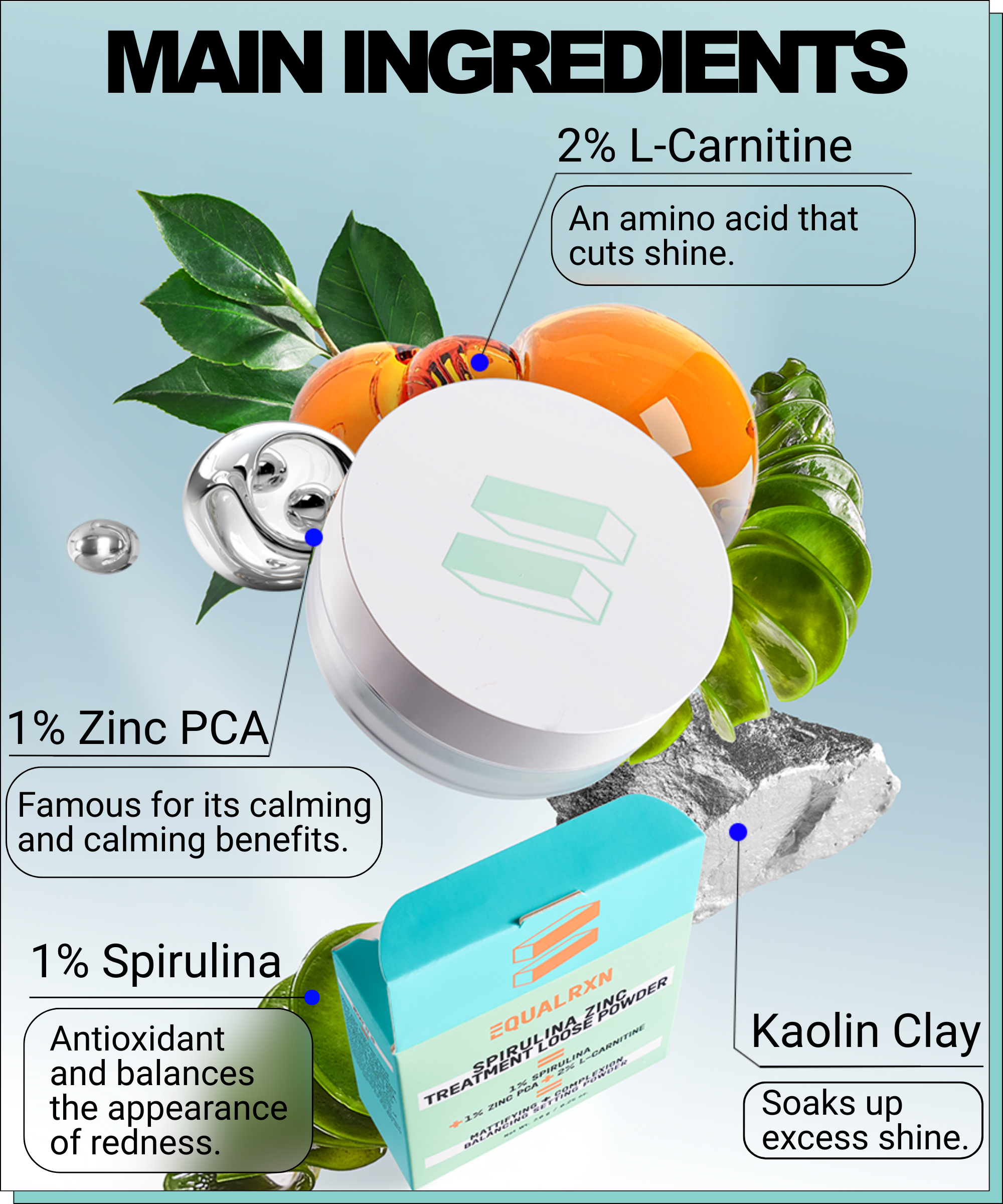 Spirulina Zinc Treatment Loose Powder - EqualRXN