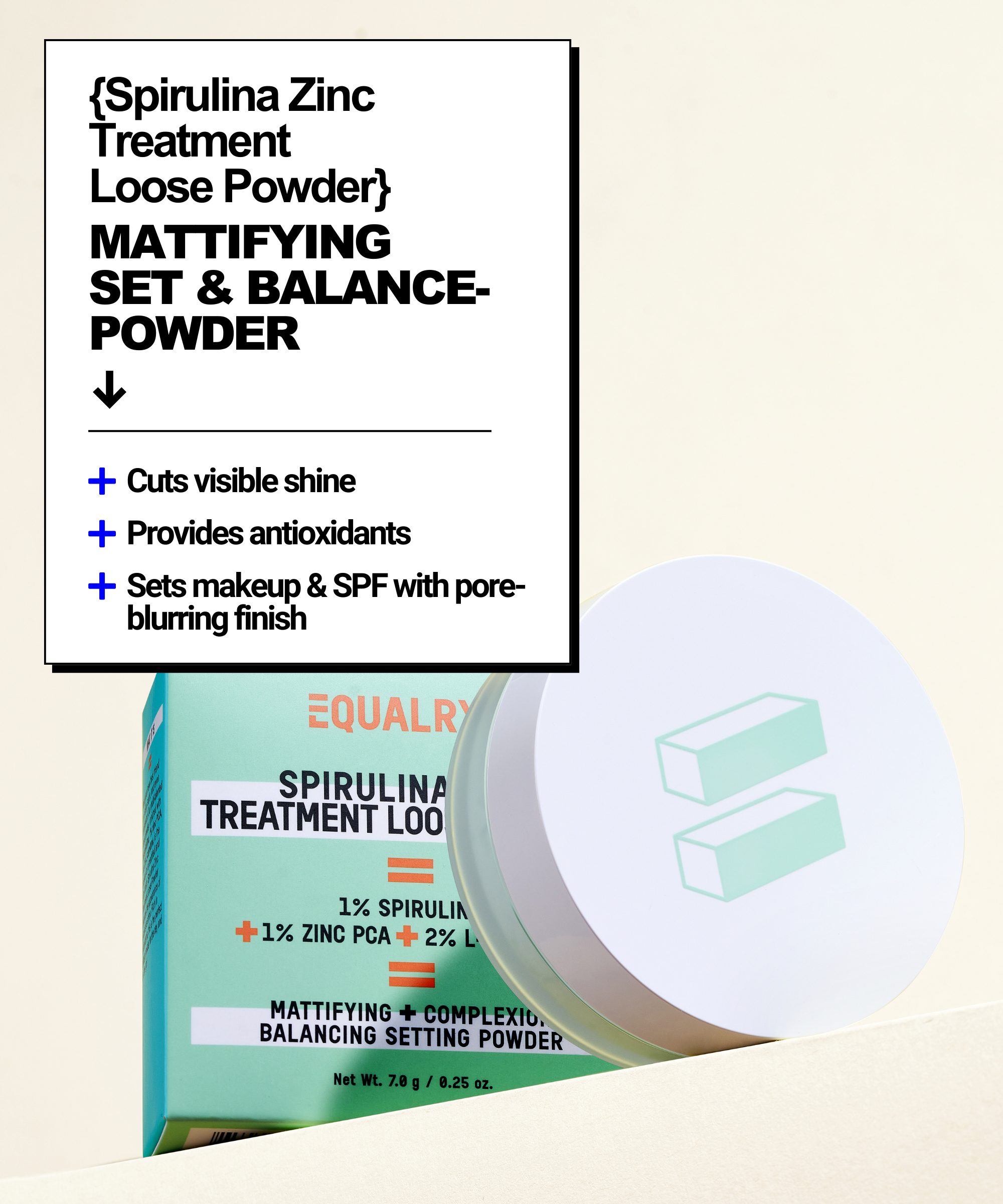 Spirulina Zinc Treatment Loose Powder - EqualRXN