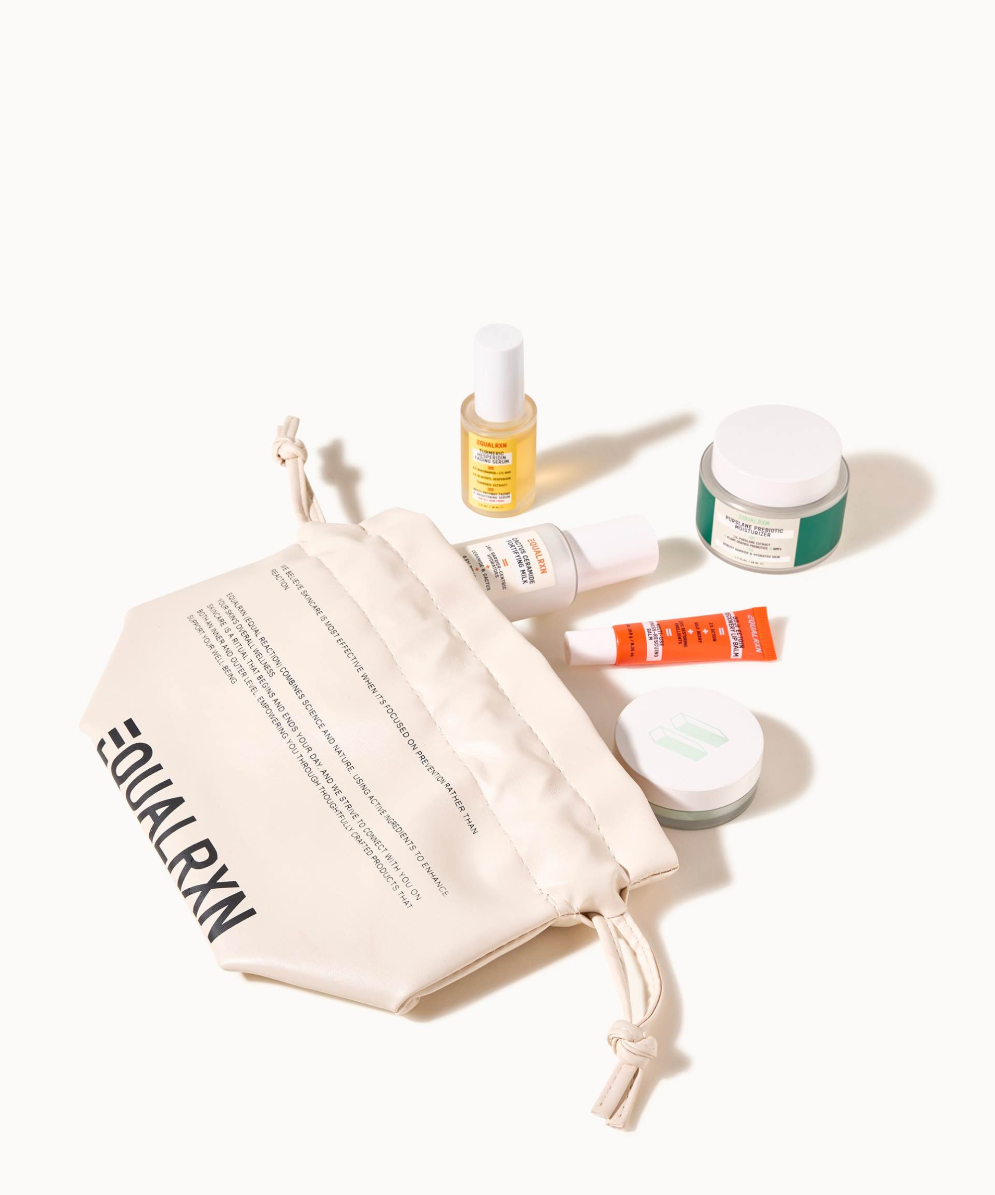 Vegan Leather Drawstring Toiletry Bag - EqualRXN