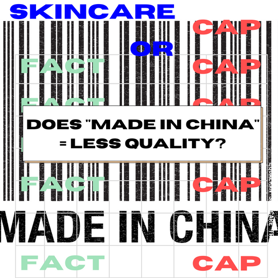 DOES "MADE IN CHINA" = LESS QUALITY?