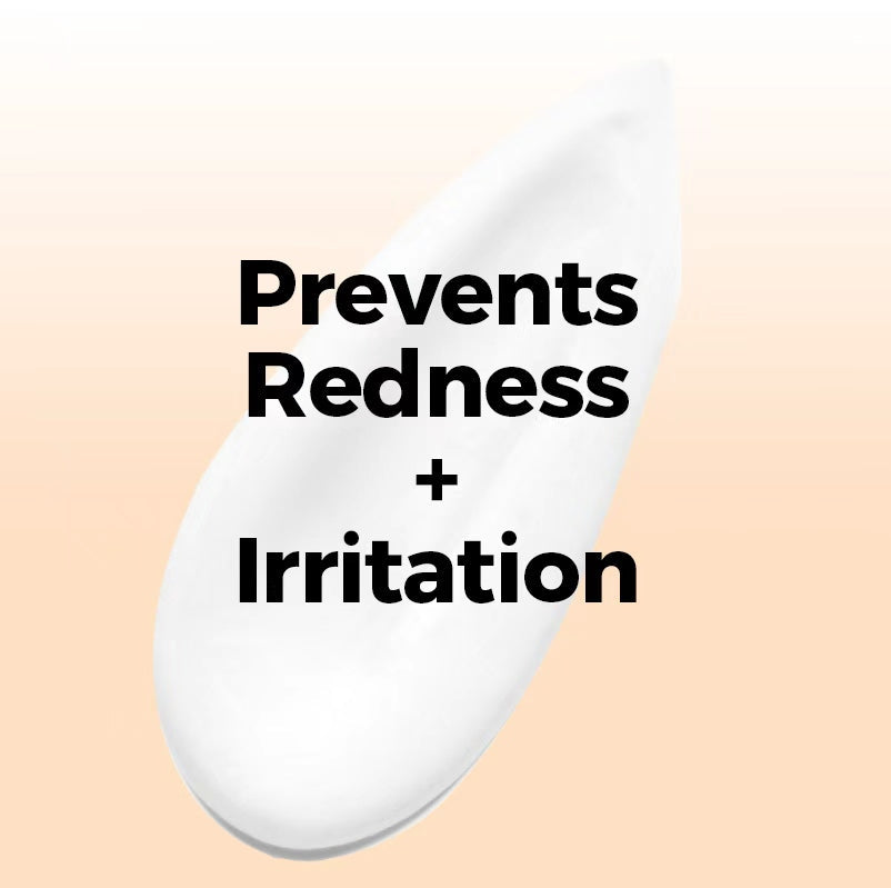 Prevents Redness + Irritation