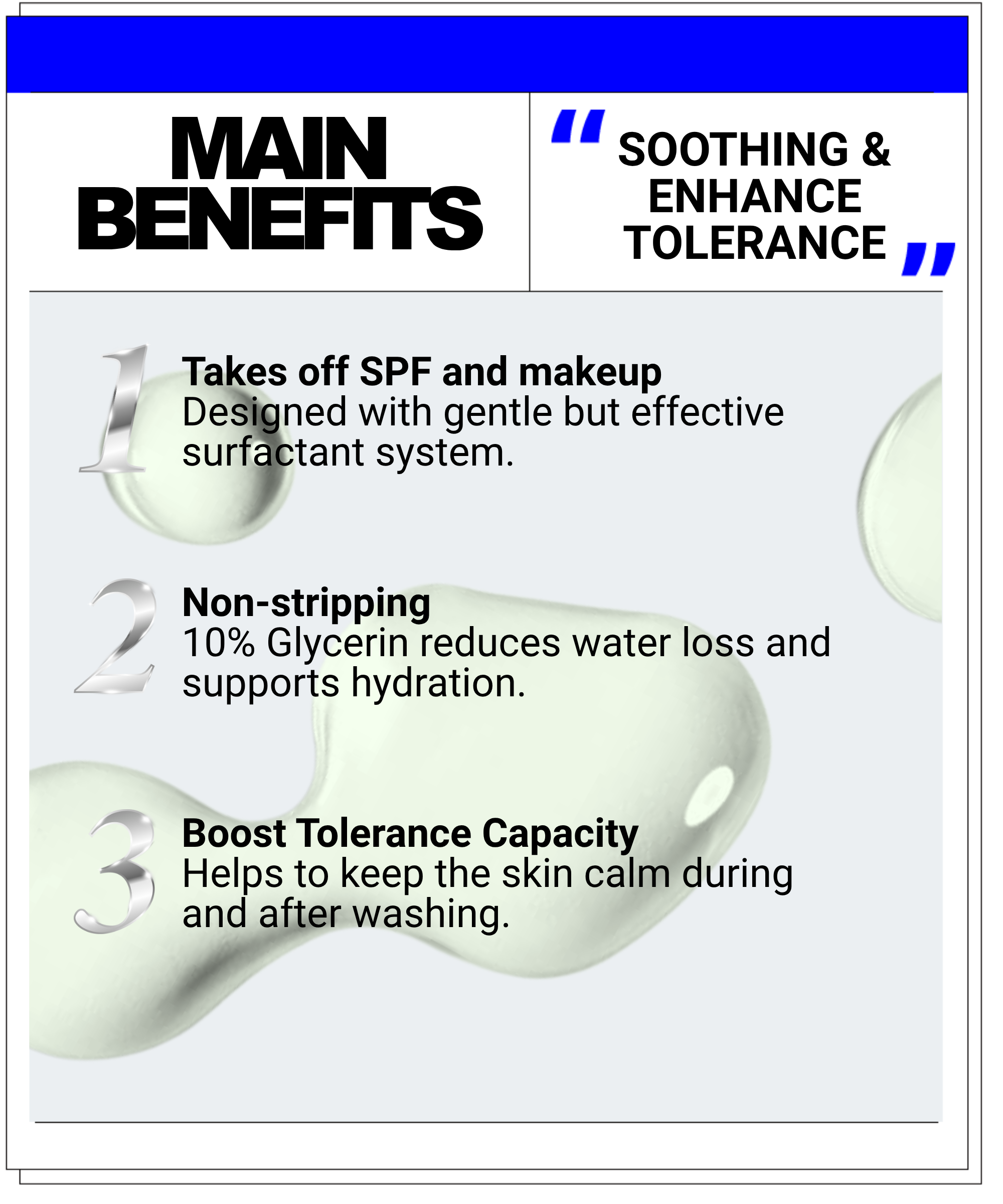 Higher Capacity Cleansing Fluid