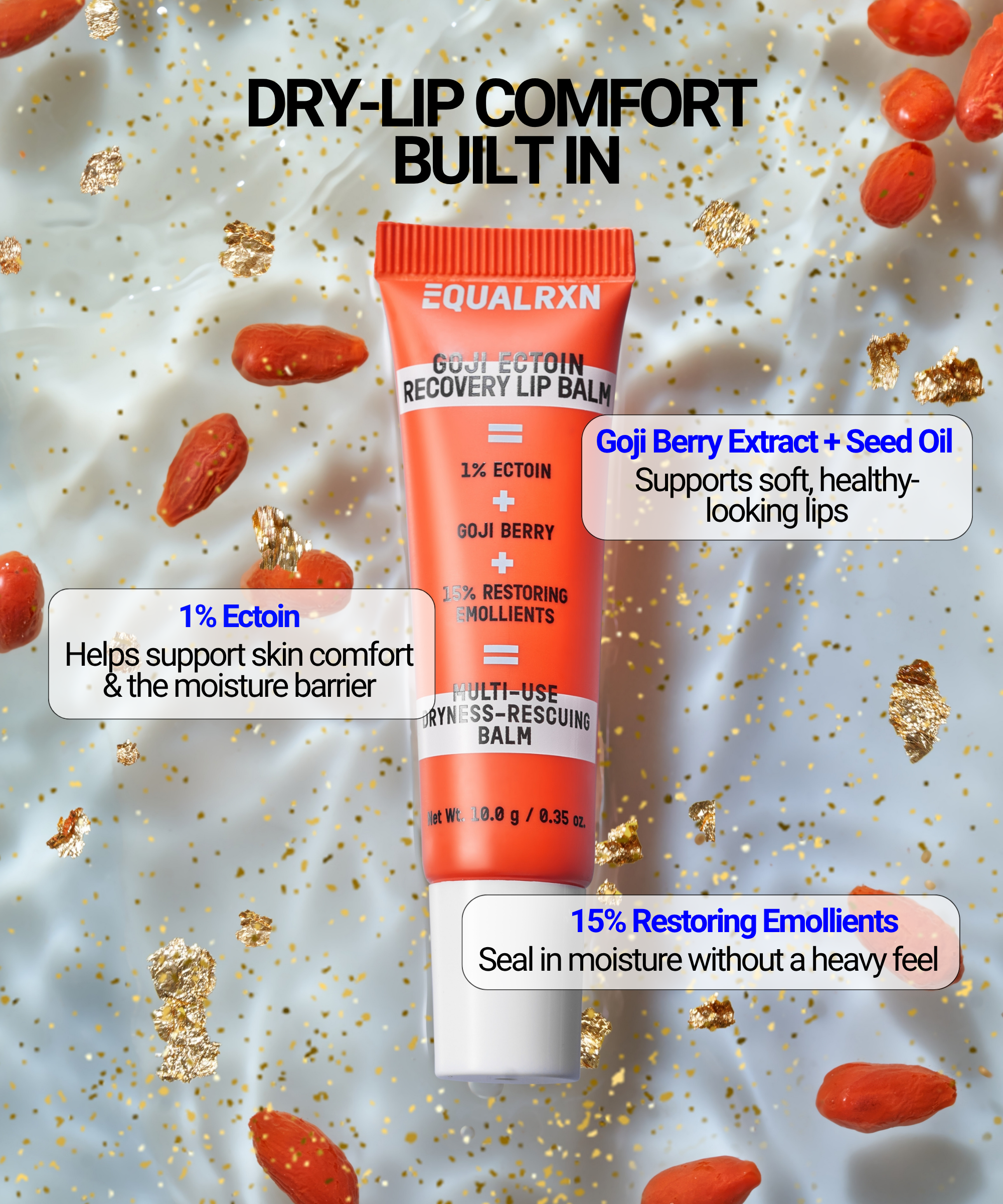Goji Ectoin Recovery Lip Balm - EqualRXN