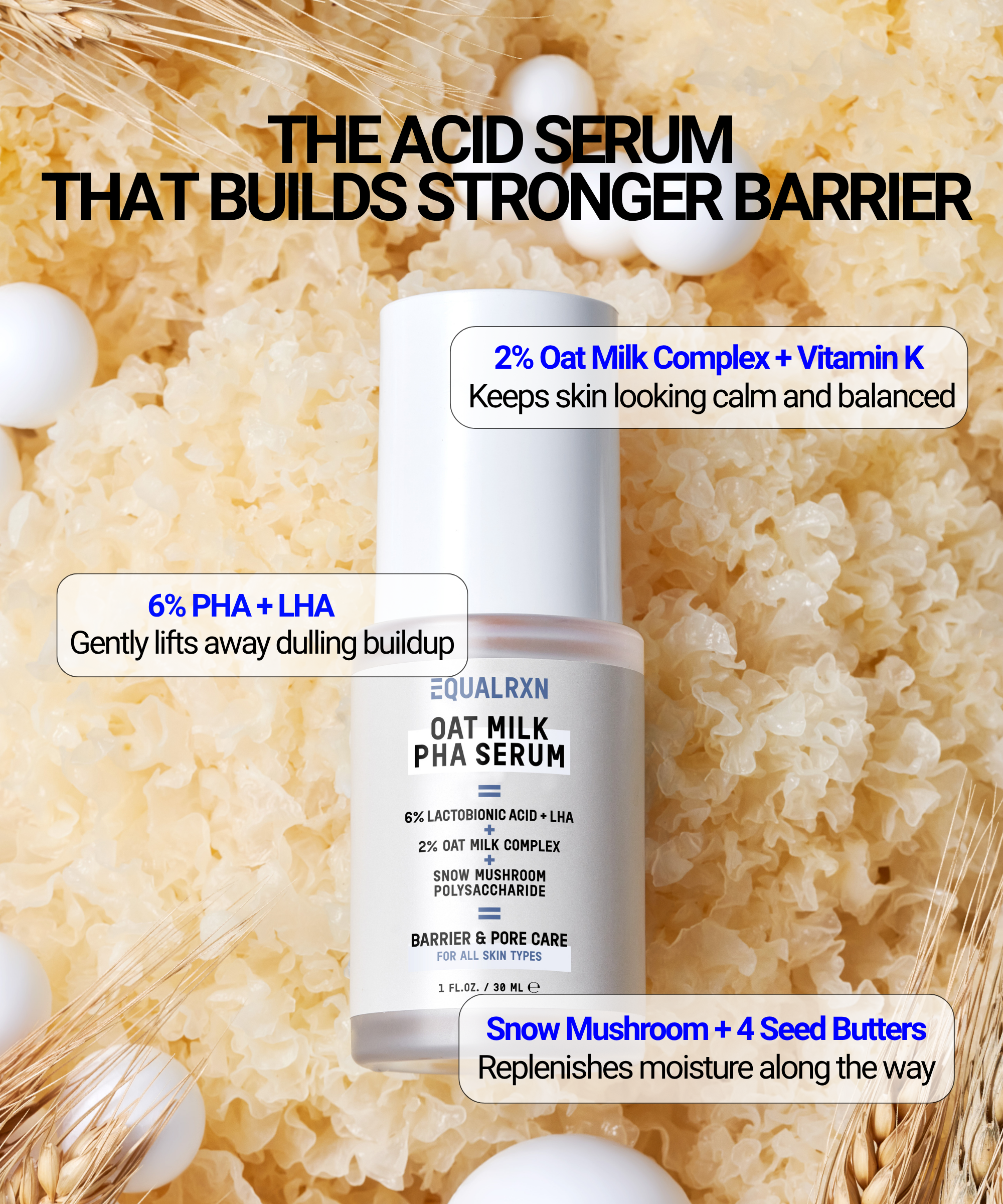 Oat Milk PHA Serum - EqualRXN
