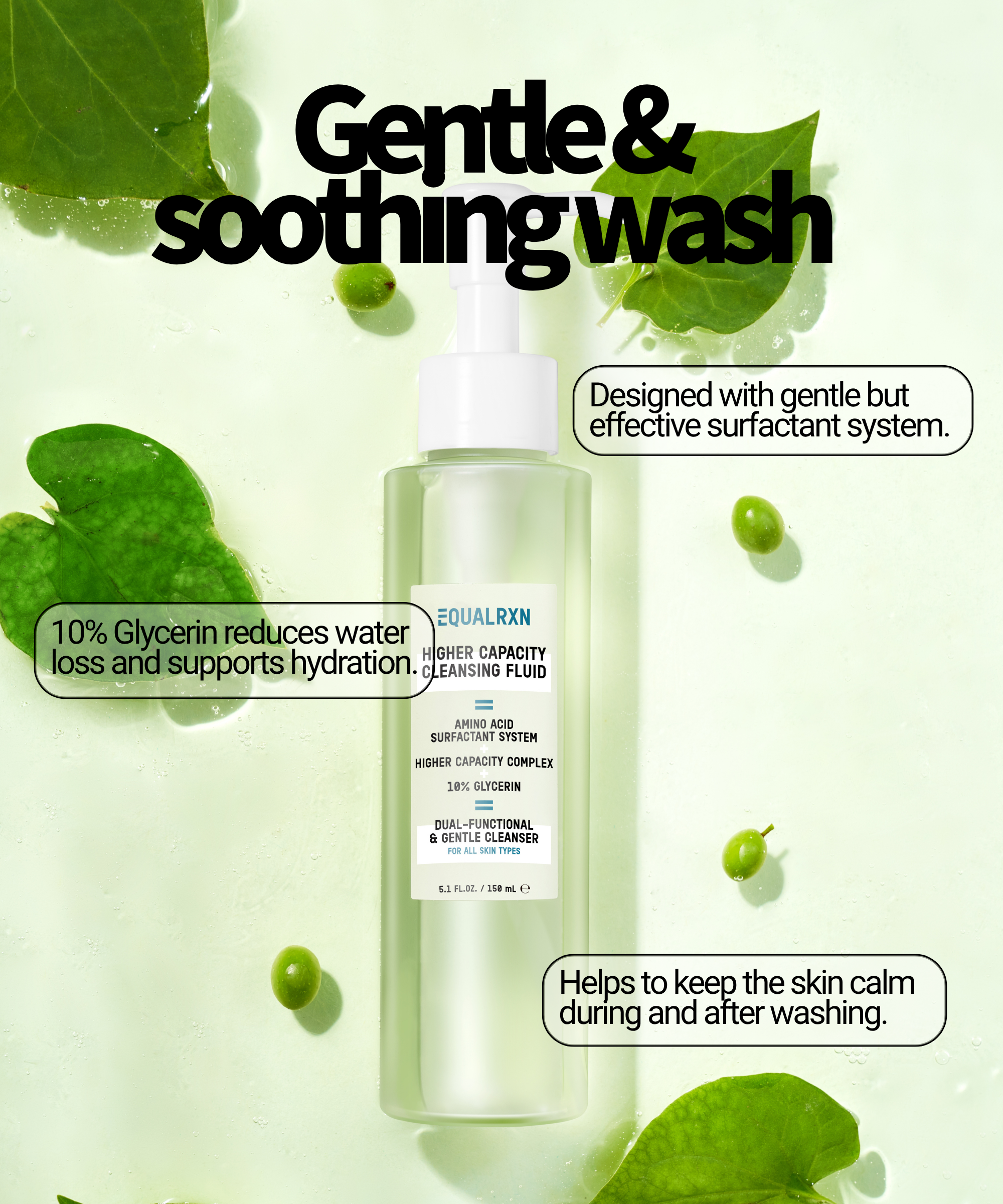 Higher Capacity Cleansing Fluid - EqualRXN