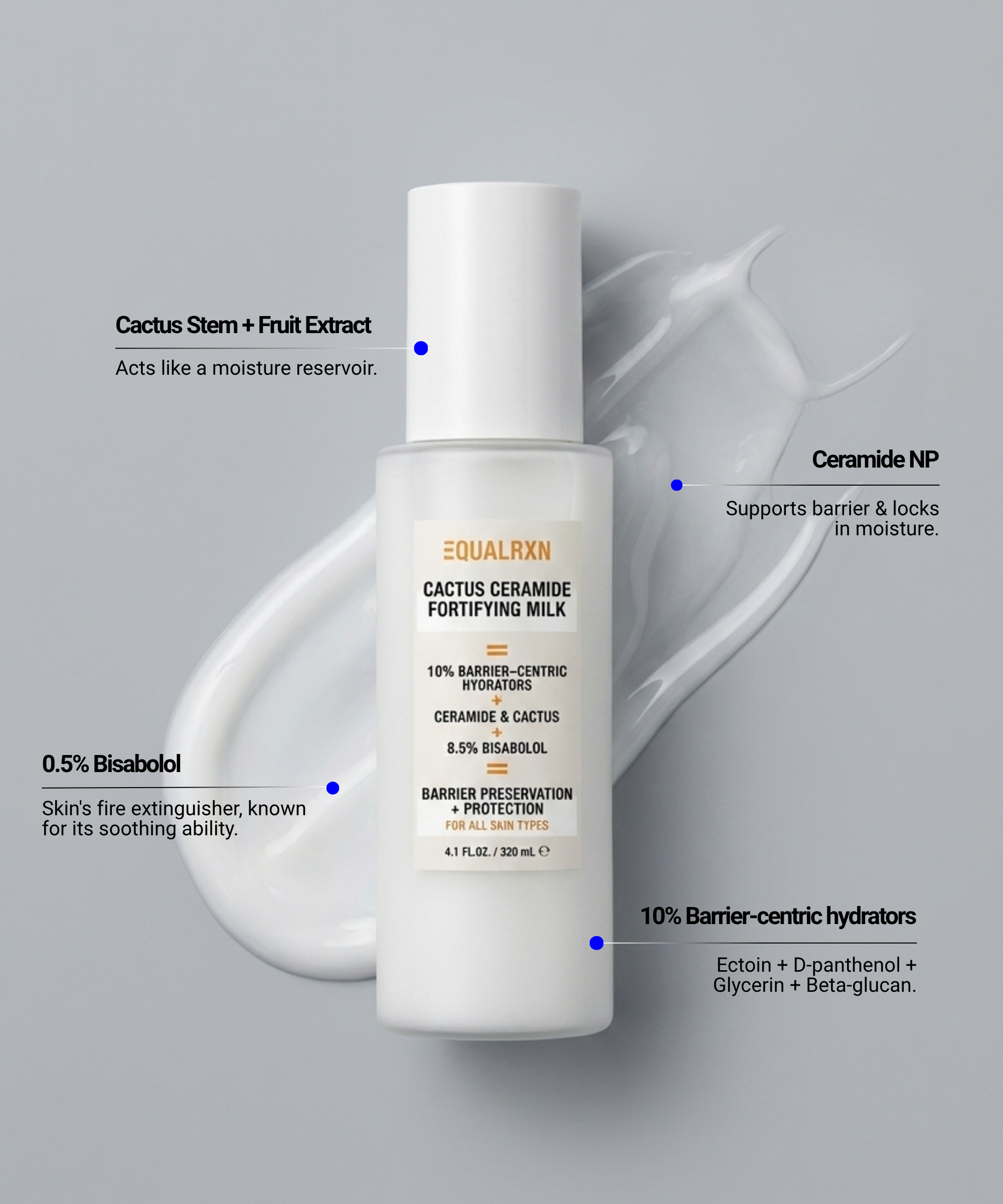 Cactus Ceramide Fortifying Milk - EqualRXN