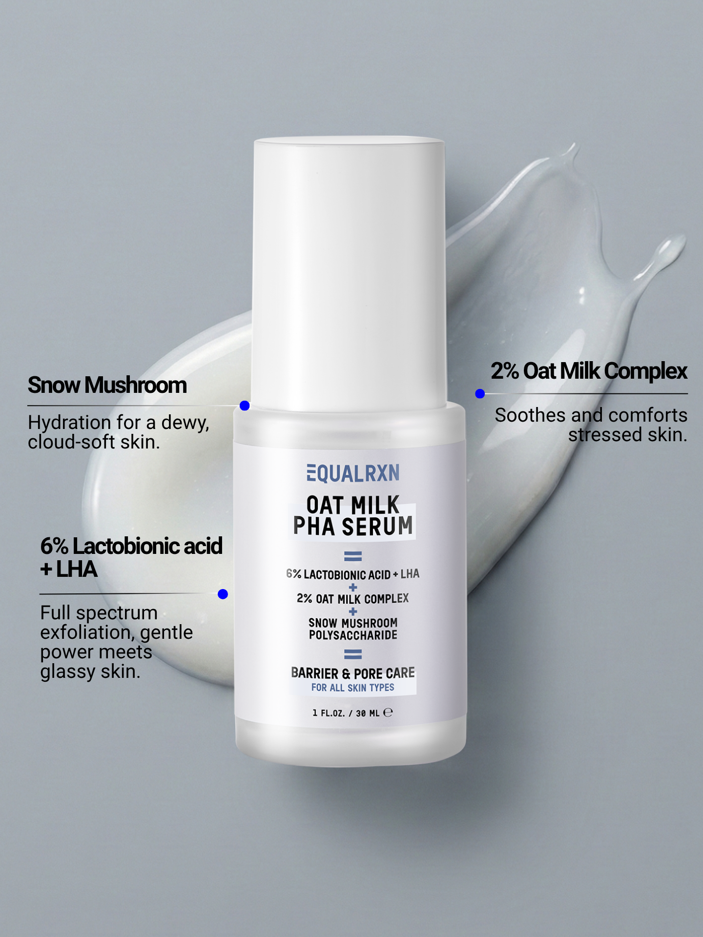 Oat Milk PHA Serum - EqualRXN