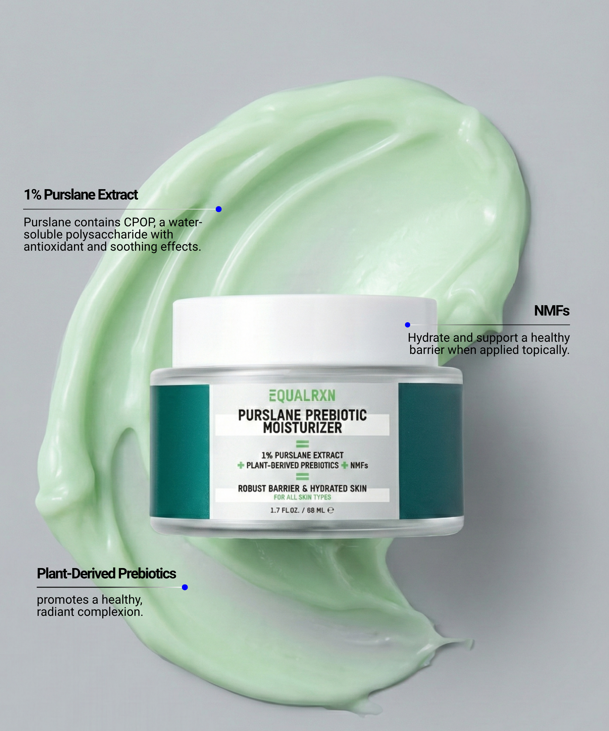 Purslane Prebiotic Moisturizer - EqualRXN