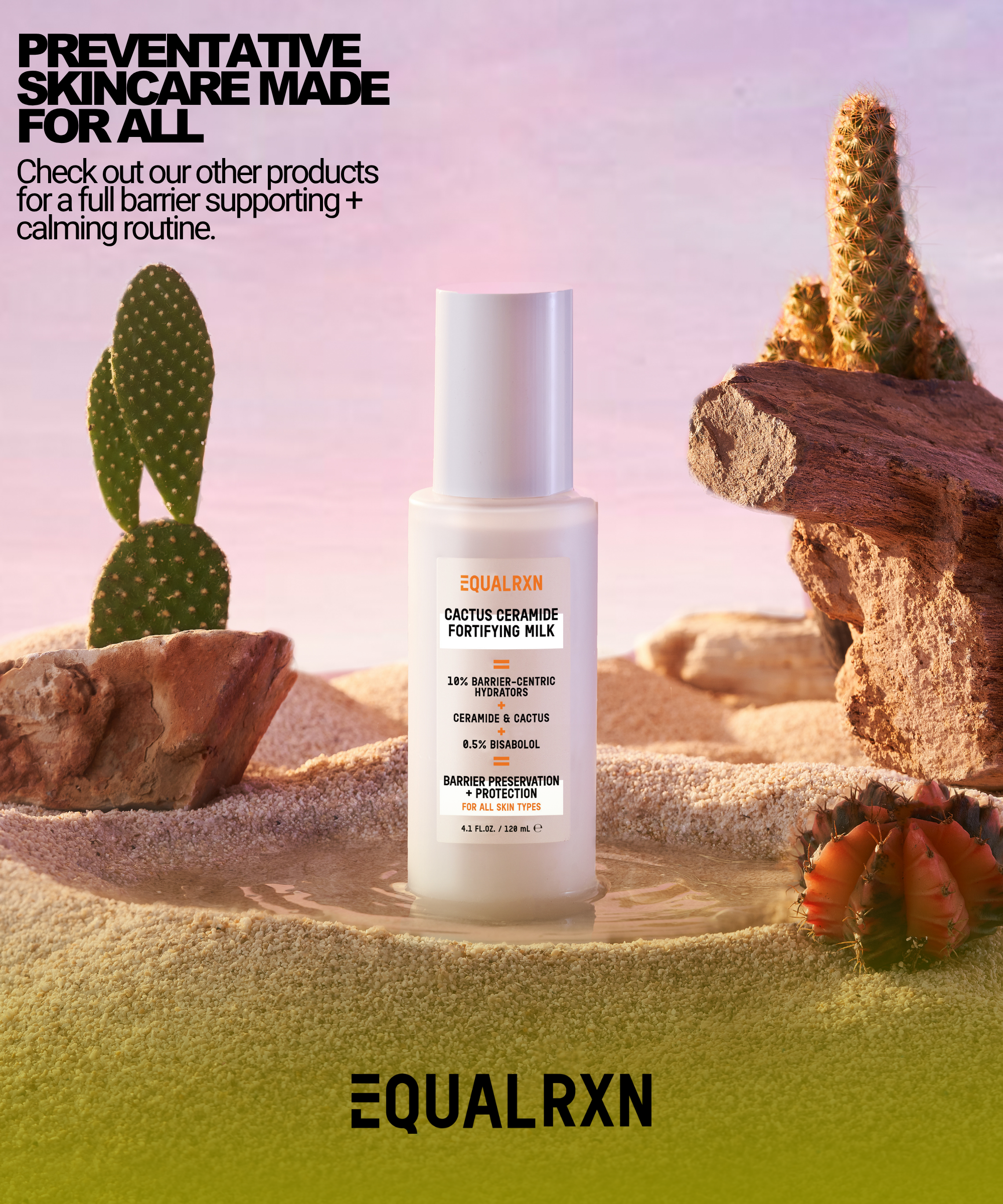 Cactus Ceramide Fortifying Milk - EqualRXN