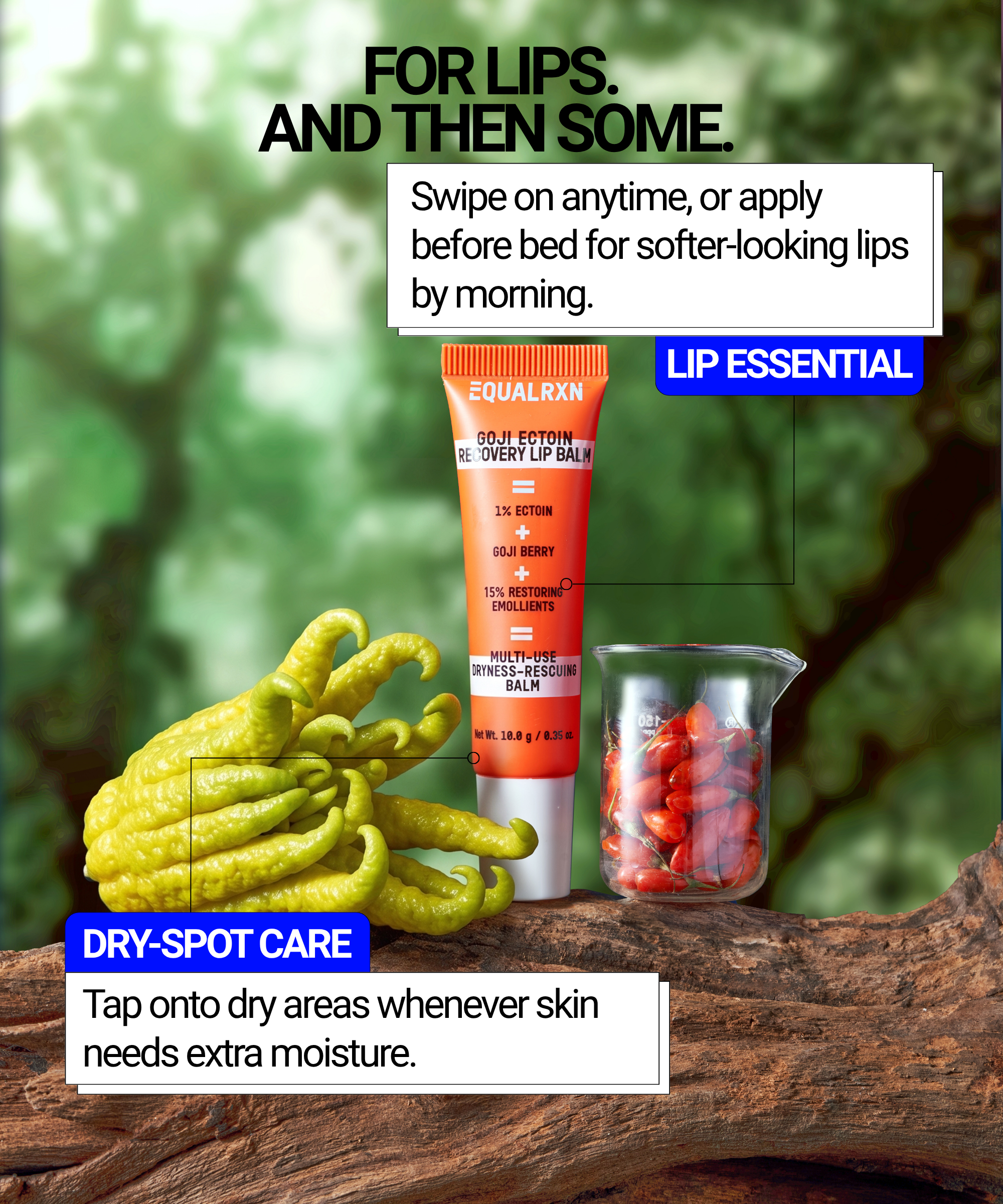 Goji Ectoin Recovery Lip Balm - EqualRXN