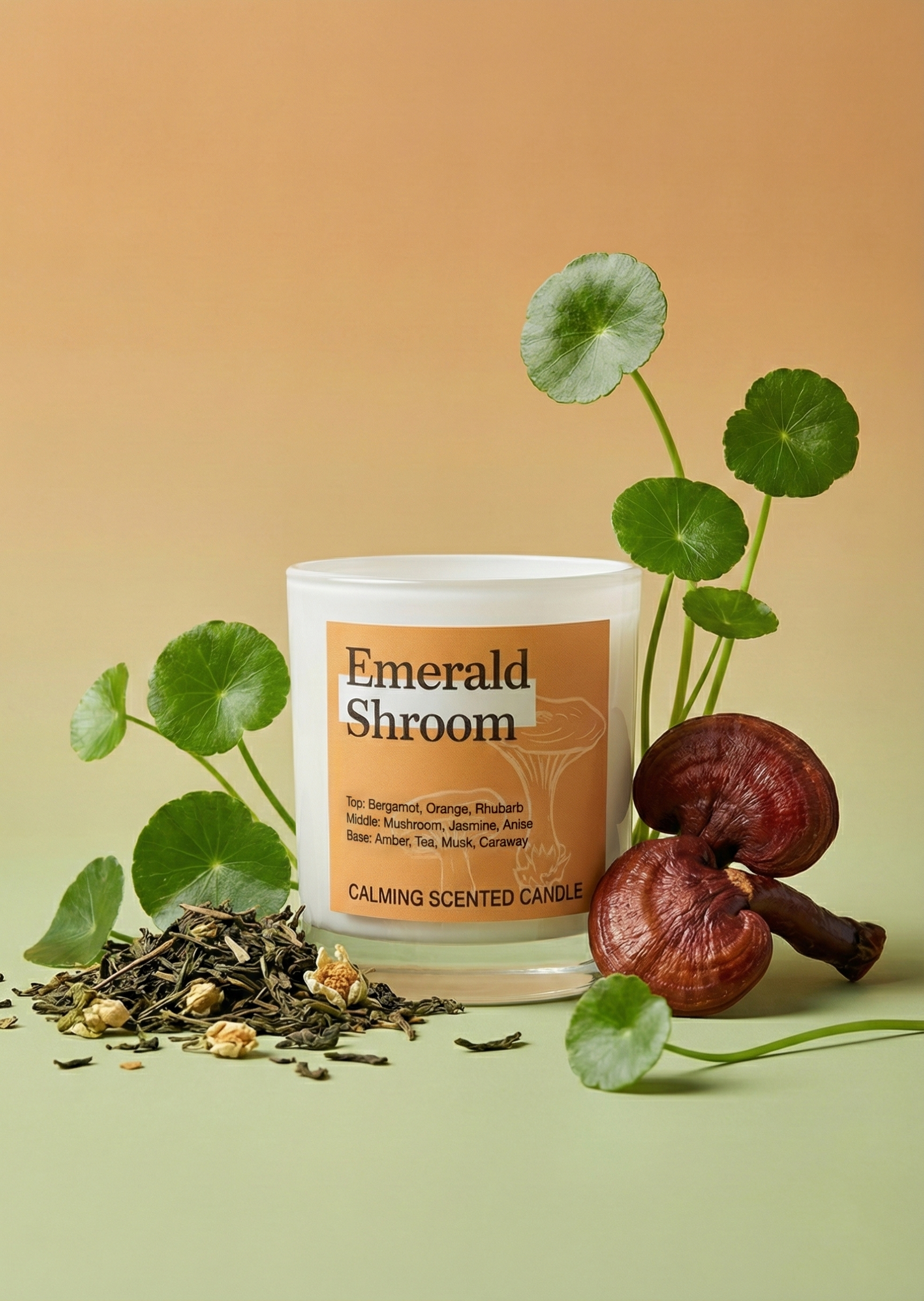 Limited Edition Emerald Shroom Scented Candle - EqualRXN