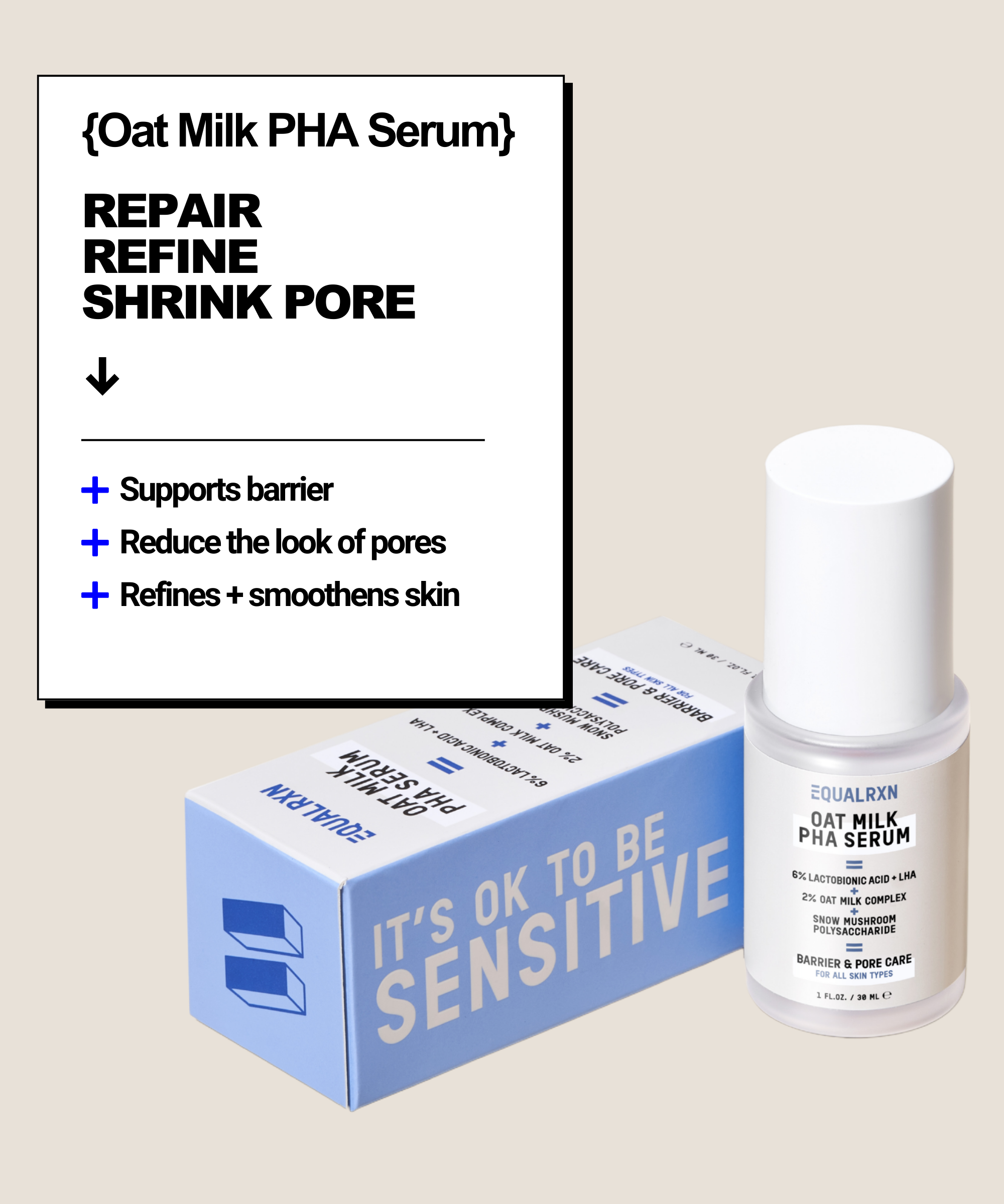 Good Skin Fundamentals Bundle (Higher Capacity Cleansing Fluid + Mushroom B5 Toning Cocktail + Oat Milk PHA Serum) - EqualRXN