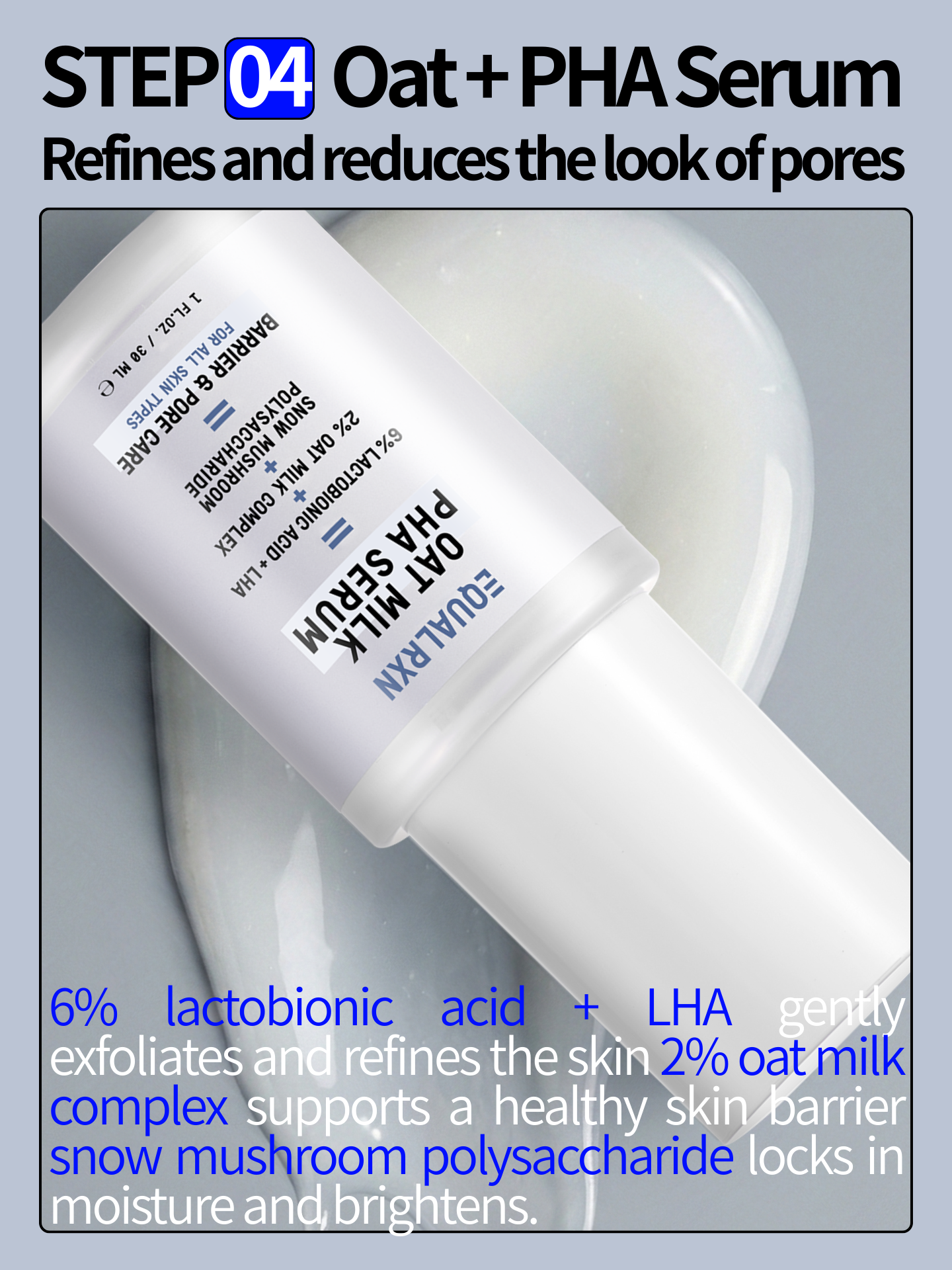 Good Skin Fundamentals Bundle (Higher Capacity Cleansing Fluid + Mushroom B5 Toning Cocktail + Oat Milk PHA Serum) - EqualRXN
