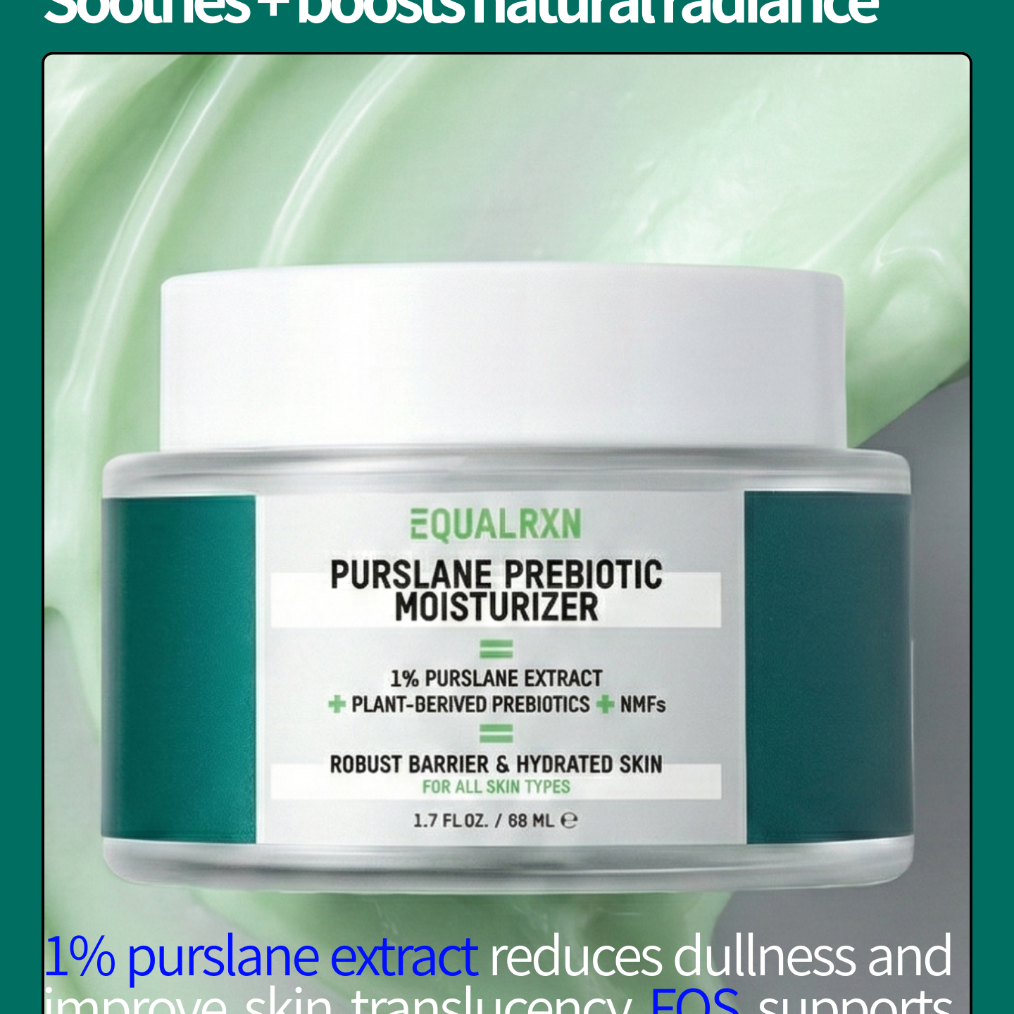 Dryness Rescue Bundle (Purslane Prebiotic Moisturizer + Goji Ectoin Recovery Lip Balm) - EqualRXN