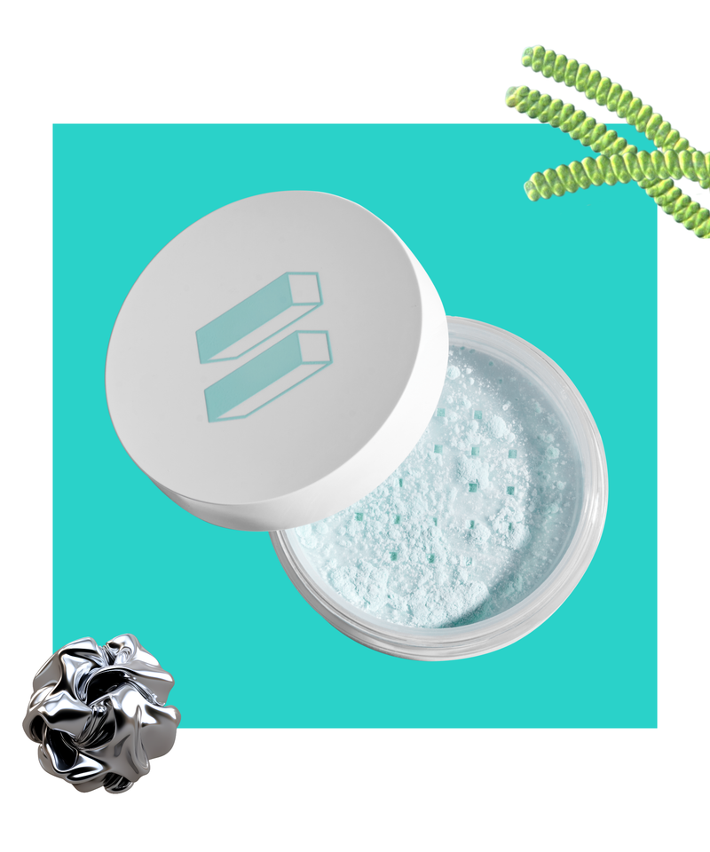 Spirulina Zinc Treatment Loose Powder Open View- EqualRXN