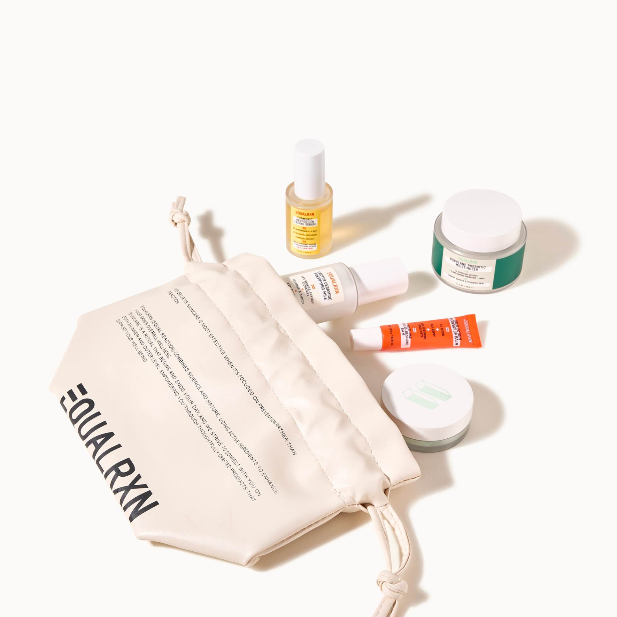 Vegan Leather Drawstring Toiletry Bag - EqualRXN