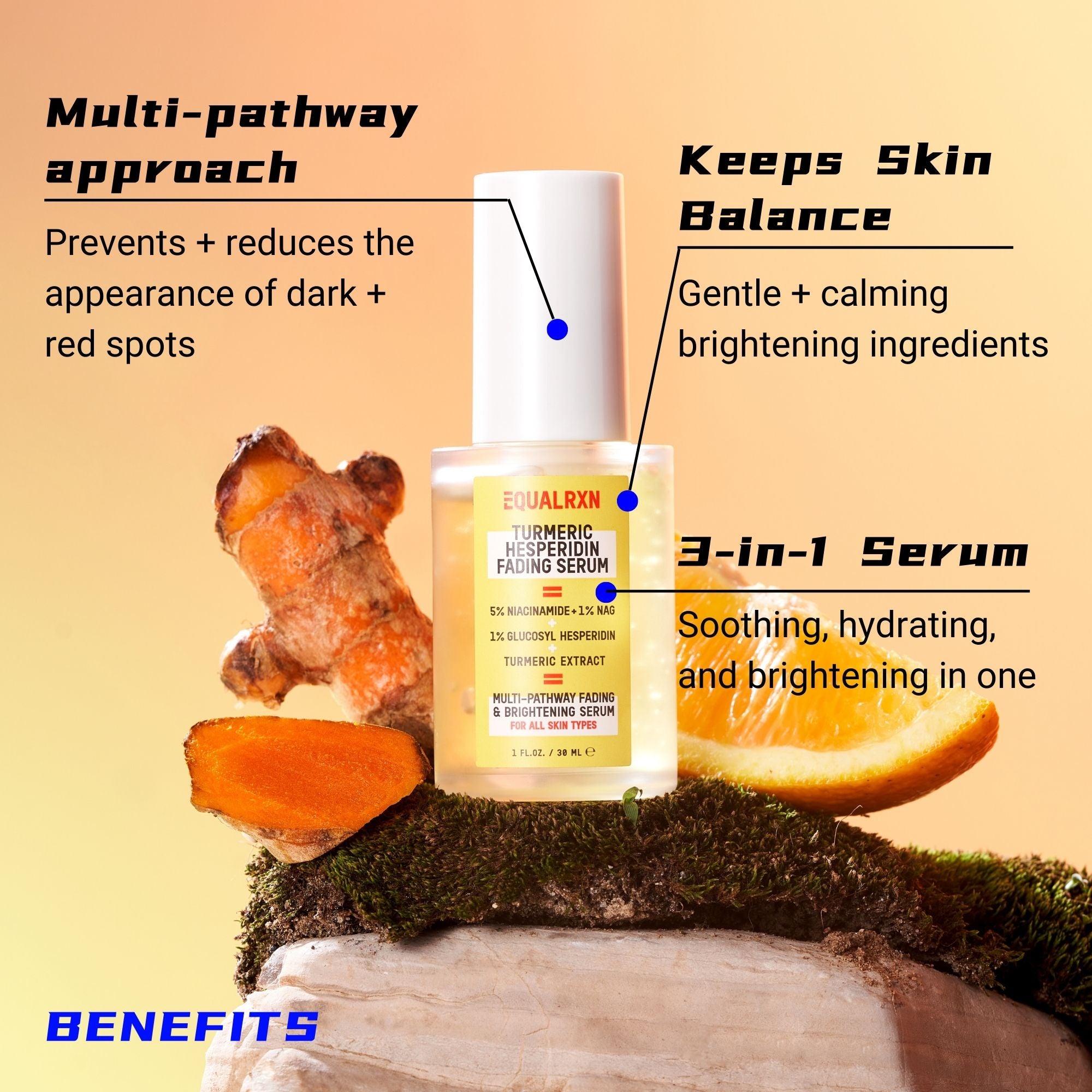 Turmeric Hesperidin Fading Serum - EqualRXN